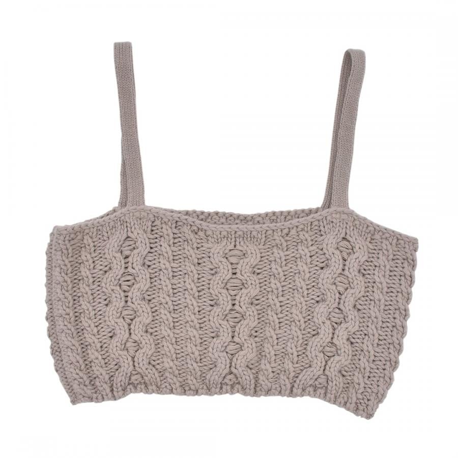 Rokh / CABLE KNIT CARDIGAN WITH BRA