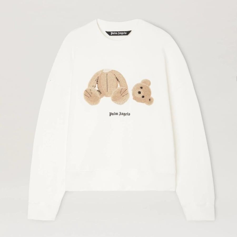 Palm Angels/PA BEAR CREW/OFF WHITE/BROWN OFF WHITE/BROWN L