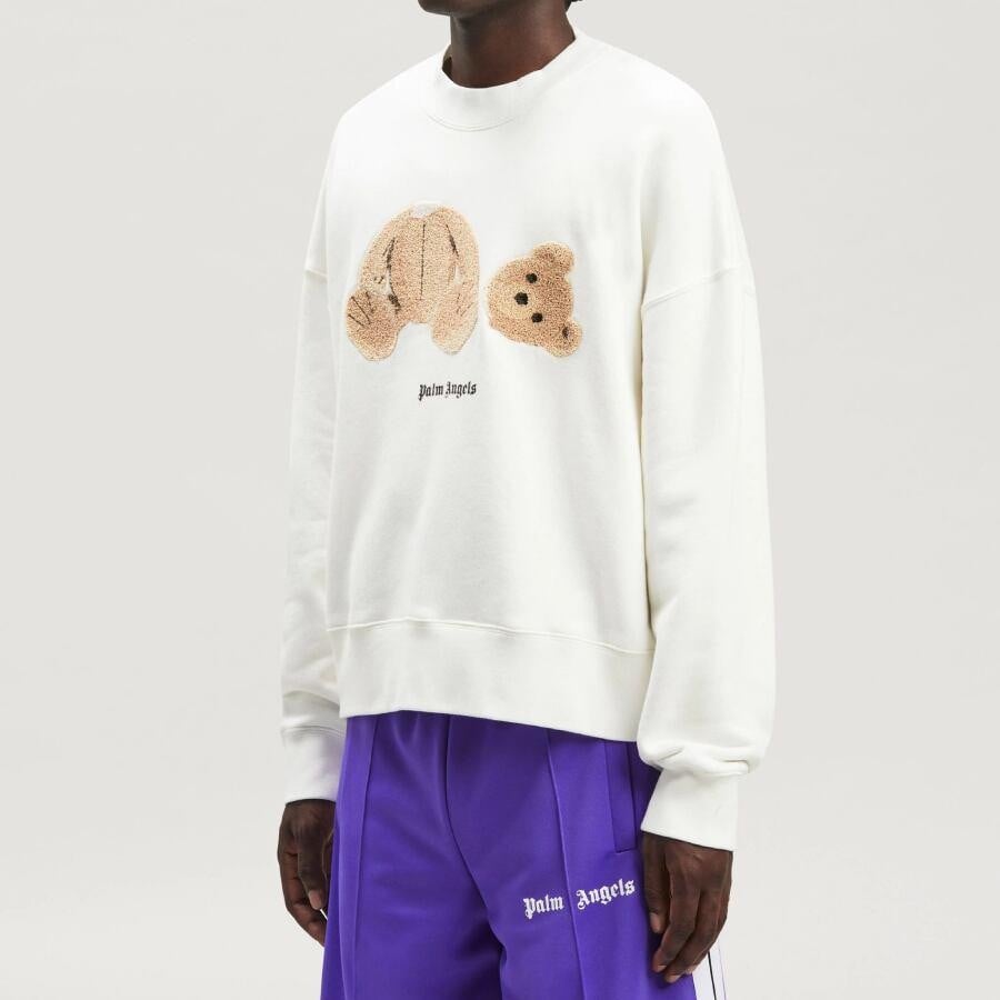 Palm Angels/PA BEAR CREW/OFF WHITE/BROWN OFF WHITE/BROWN L