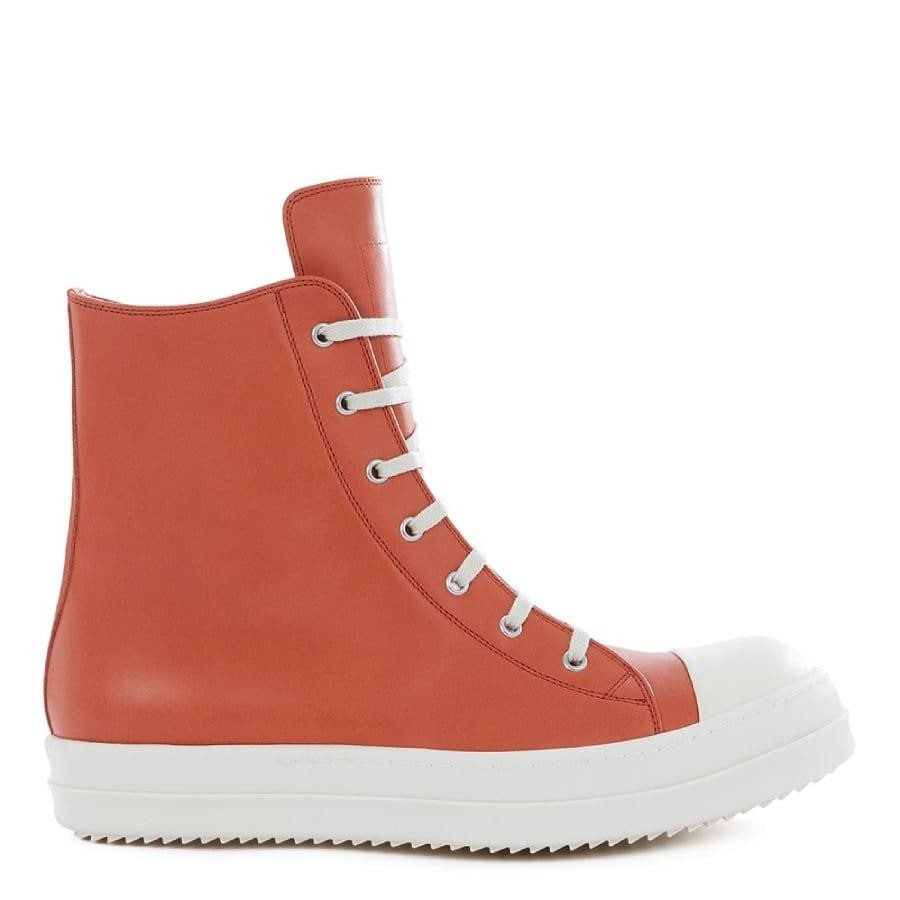 Rick owens orange sneakers clearance