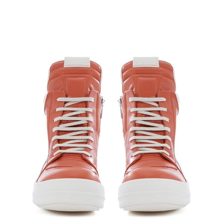 Rick Owens/GEOBASKET/ORANGE/WHITE