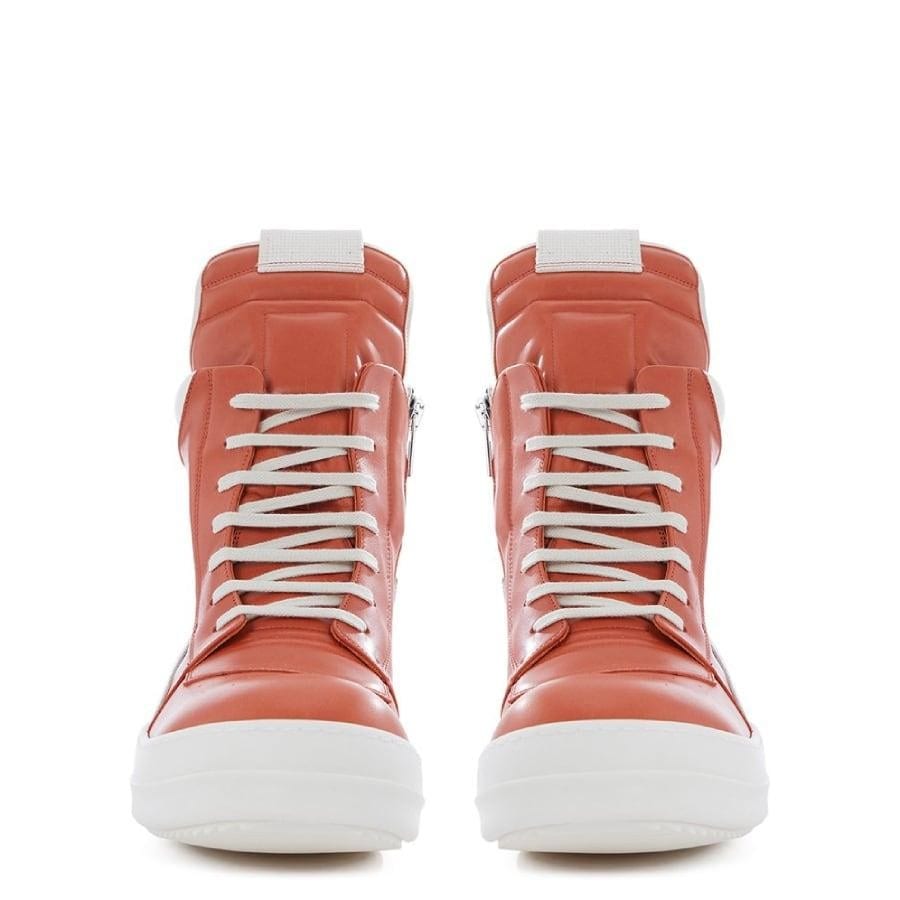 Rick Owens/GEOBASKET/ORANGE/WHITE ORANGE/WHITE 43