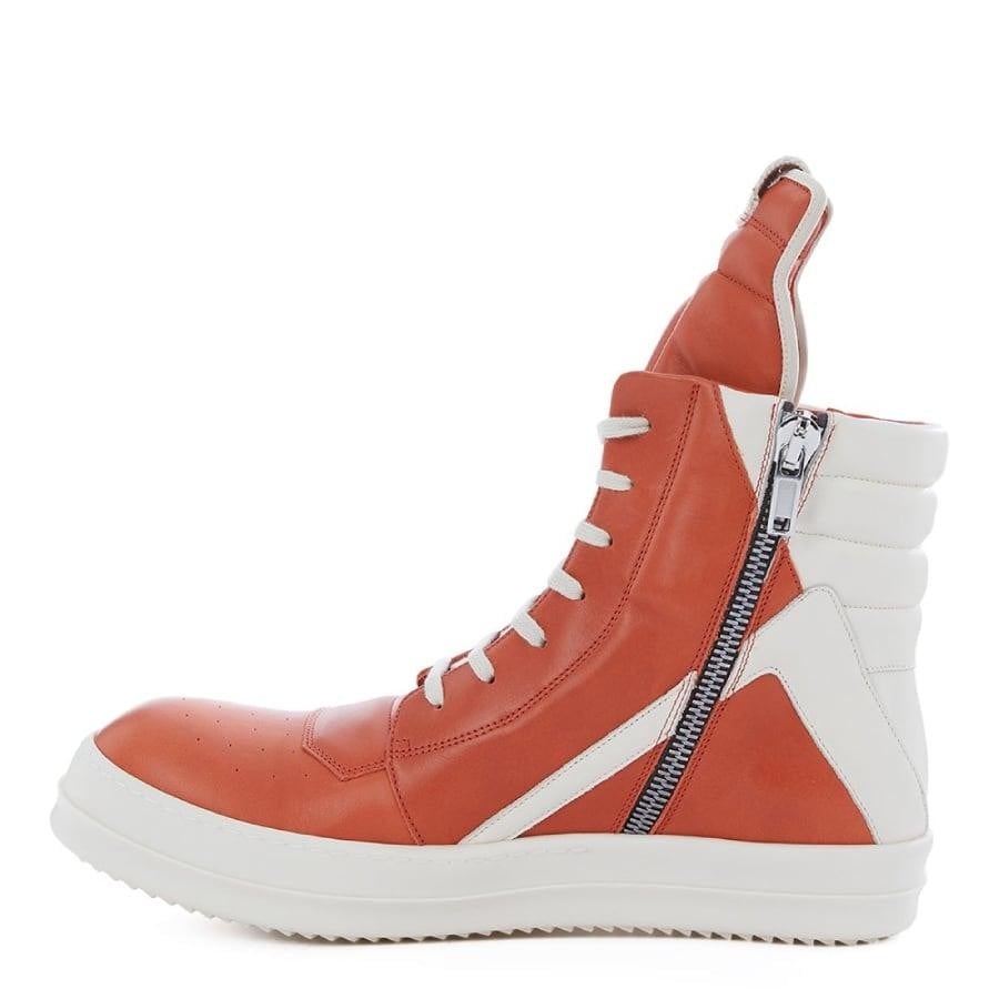 Rick Owens/GEOBASKET/ORANGE/WHITE ORANGE/WHITE 43