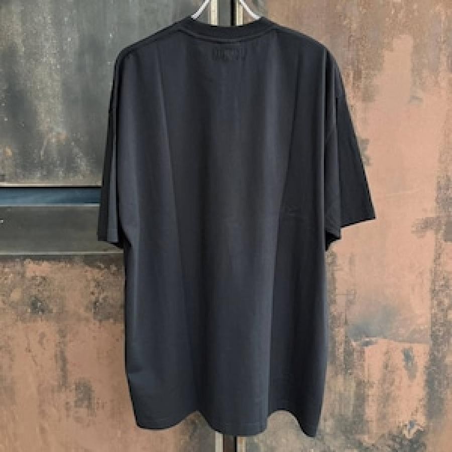 VETEMENTS/BULLSHIRT T-SHIRT/BLACK BLACK XS