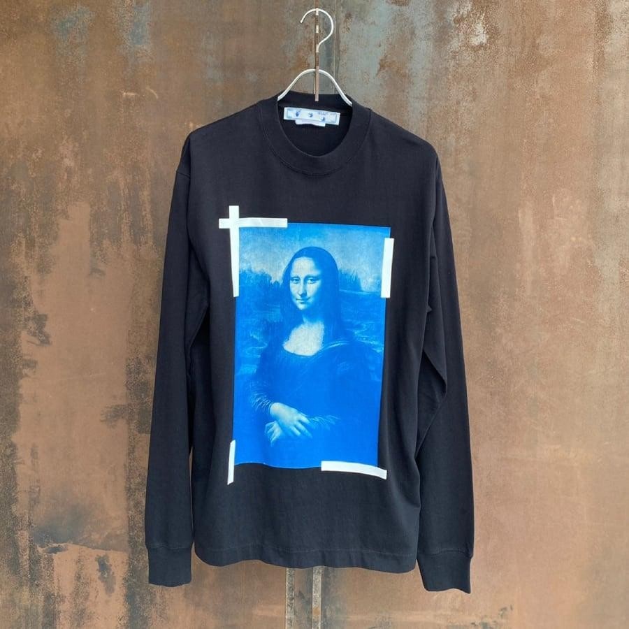 OFF WHITE/MONALISA SKATE L/S TEE/BLACK/BLUE BLACK/BLUE L