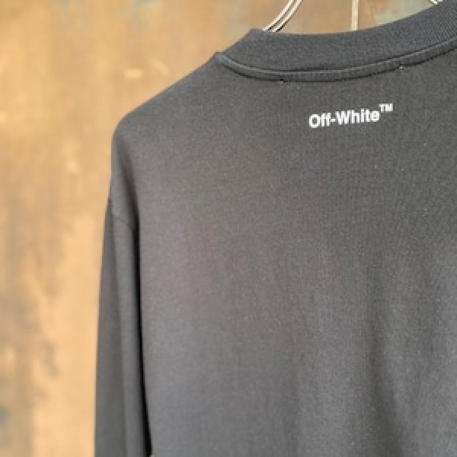 OFF WHITE/MONALISA SKATE L/S TEE/BLACK/BLUE BLACK/BLUE XL