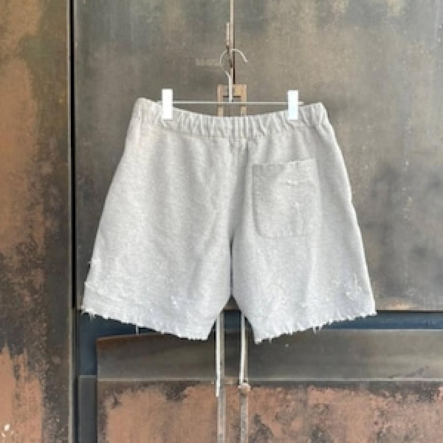 ZAC VARGAS / SHORT SWEAT PANTS(Grey) GREY S