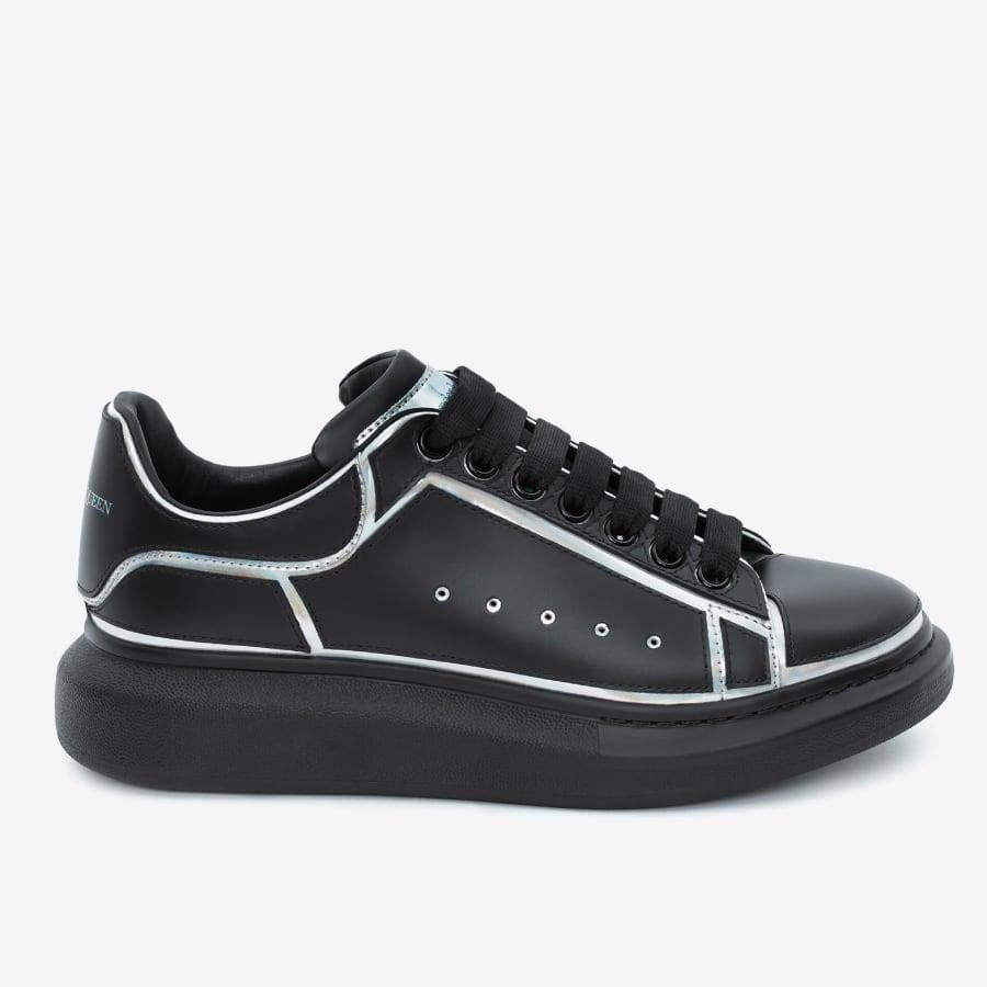 ALEXANDER MCQUEEN / Oversized Sneaker/BLACK/SILVER(41 BLACK/SILVER 