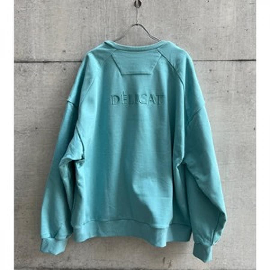 JUUN J / Lettering Loose Fit Sweat-Shirt / SKY BLUE SKY BLUE L