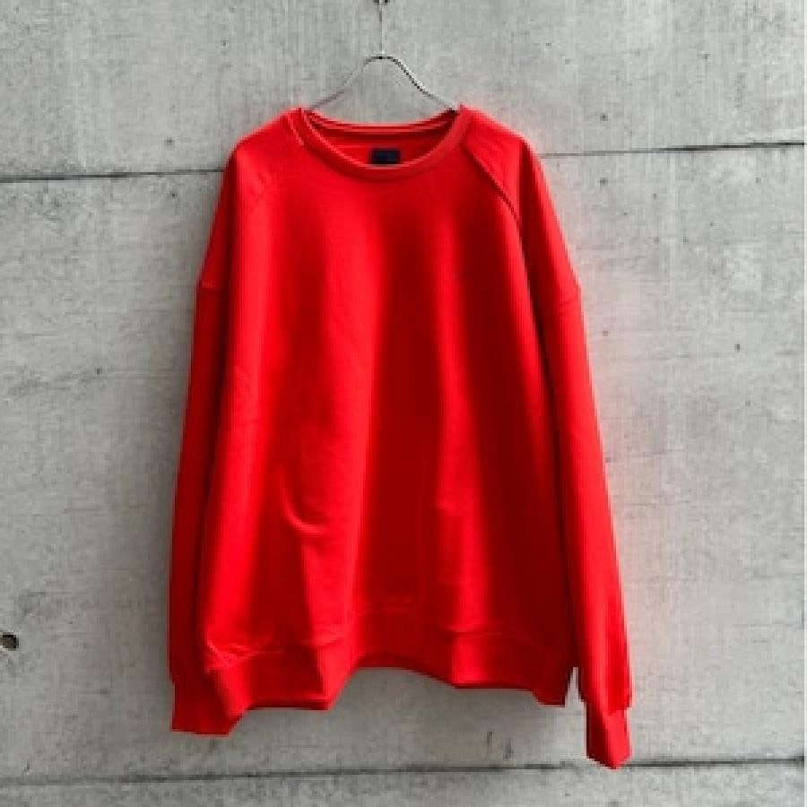 JUUN J / Graphic Loose Fit Sweat-Shirt / RED RED M
