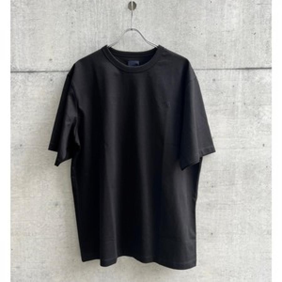 JUUN J / Graphic Loose Fit Half Sleeve T-Shirt / BLACK BLACK L