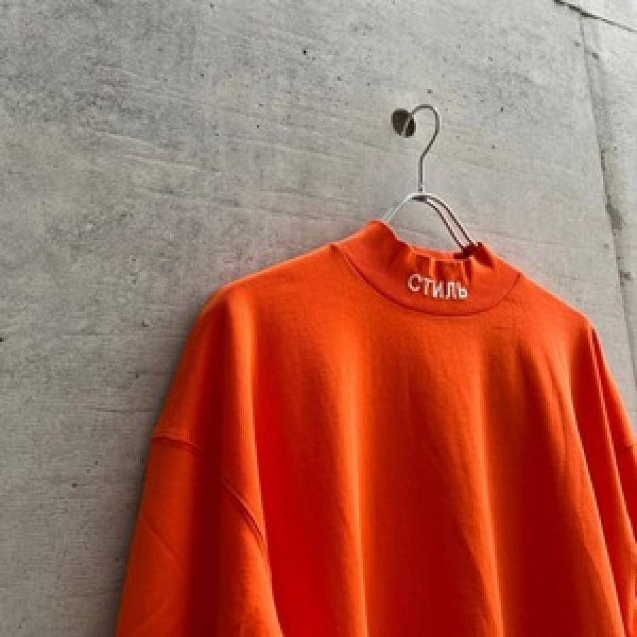 HERON PRESTON / LS TURTLENECK CTNMB / ORANGE ORANGE M