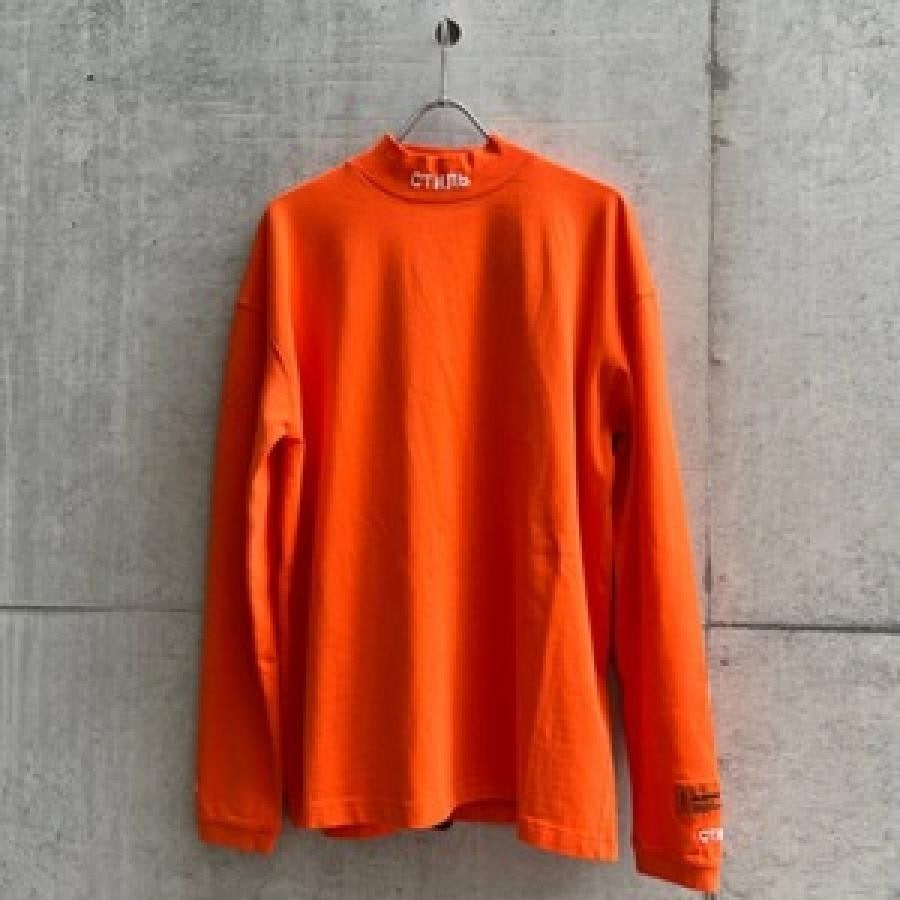 HERON PRESTON / LS TURTLENECK CTNMB / ORANGE ORANGE XL