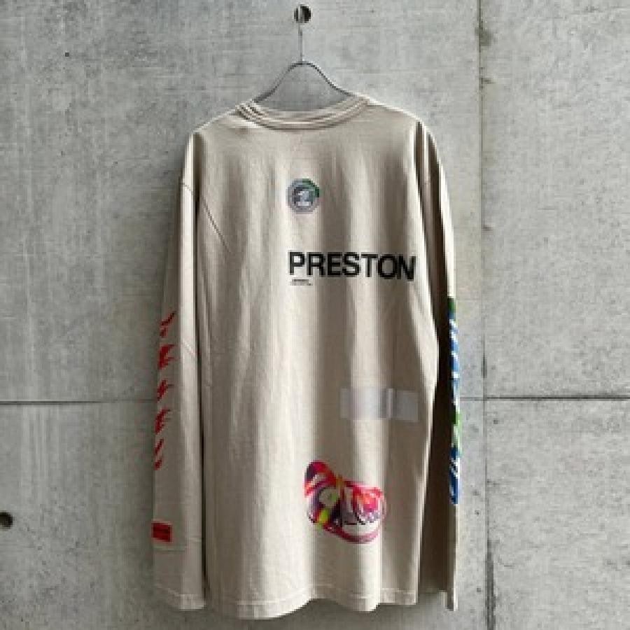 HERON PRESTON / LS TEE OS GLOBAL COLLAGE / GREY GREY L
