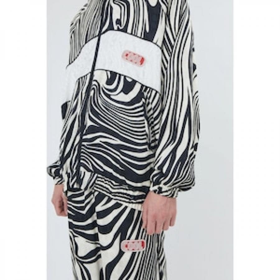 COOL TM/ZEBRA TRACKSUIT JACKET/BLACK/ECRU(M BLACK/ECRU)｜ AYIN｜心斎橋PARCO