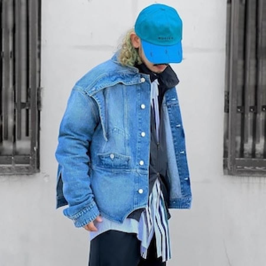 BOTTER / UPSIDE DOWN DENIM JACKET / WASHED DENIM WASHED DENIM 48