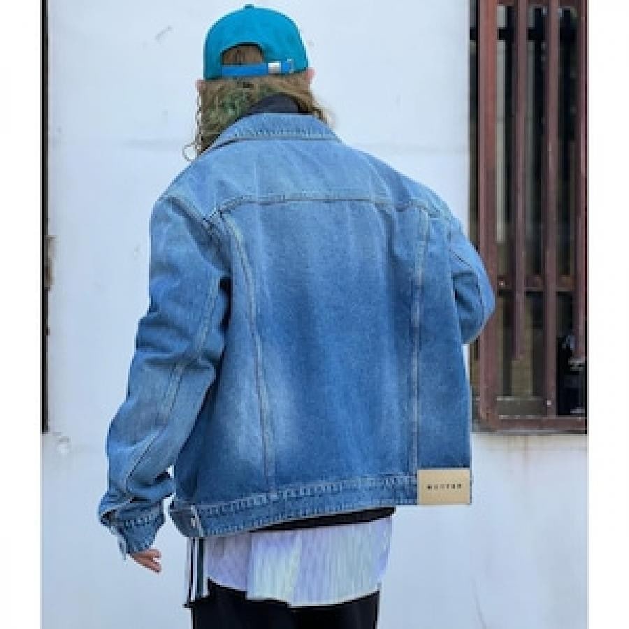 BOTTER / UPSIDE DOWN DENIM JACKET / WASHED DENIM WASHED DENIM 48