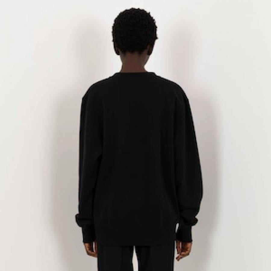 BOTTER/CREWNECK WITH HOLES BOTTER/BLACK BLACK XS
