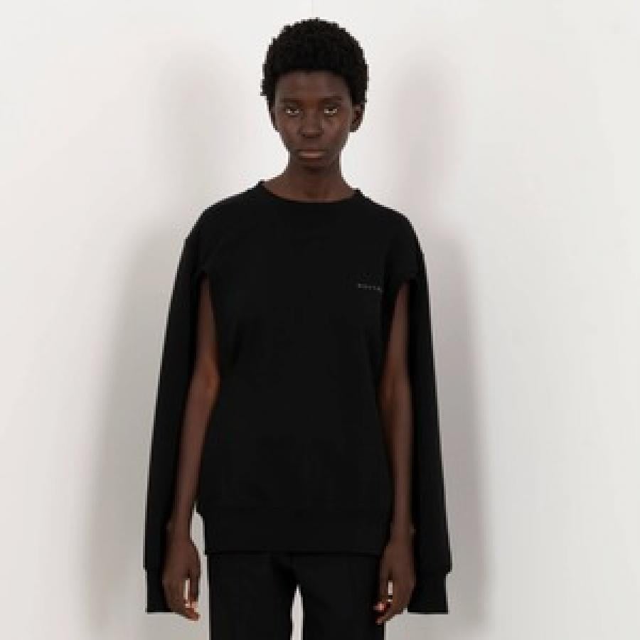 BOTTER/CREWNECK WITH HOLES BOTTER/BLACK BLACK L