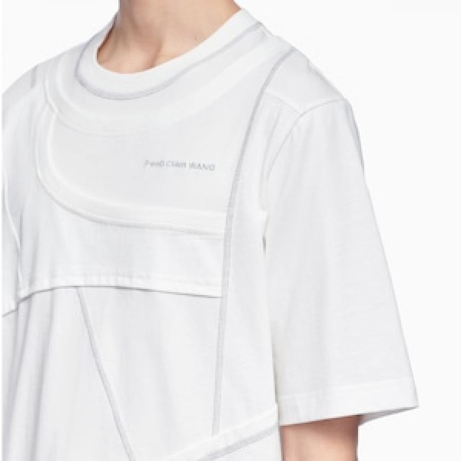 フェンチェンワンFENG CHEN WANG White T-Shirt, M Size - Tシャツ