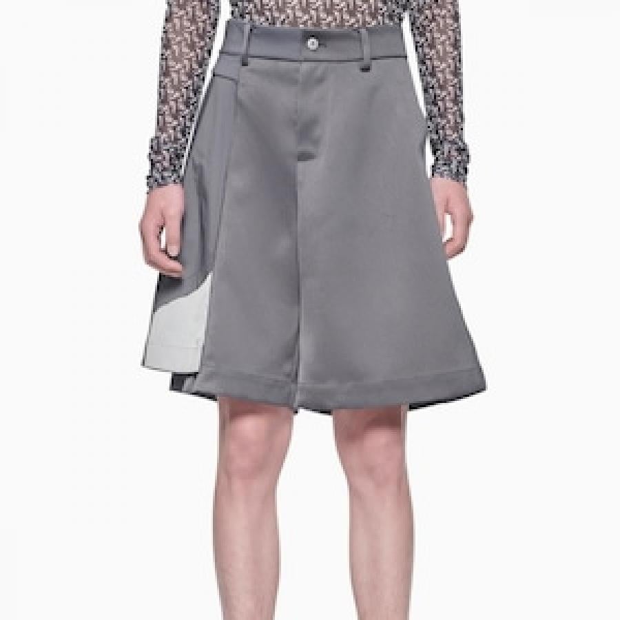 Feng Chen Wang/PATCH SHORTS/GREY GREY S