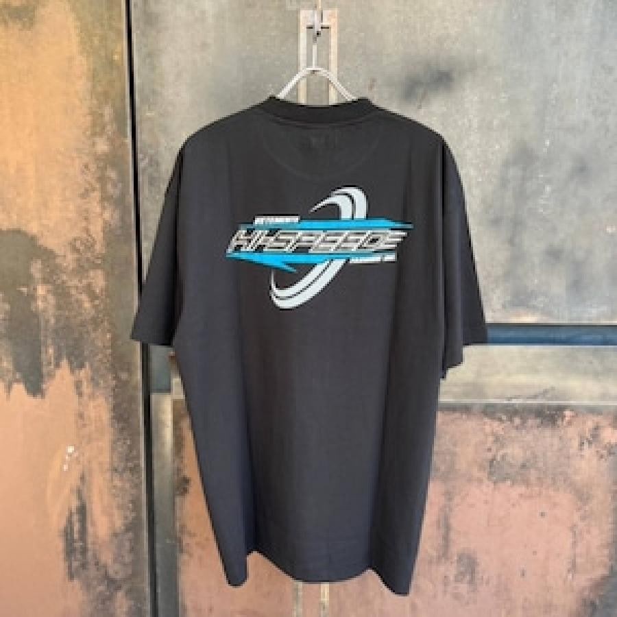 VETEMENTS/HI-SPEED T-SHIRT/BLACK BLACK S