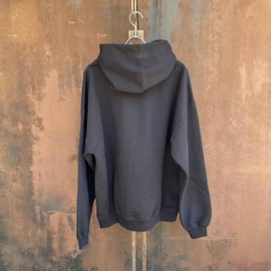 VETEMENTS/MIXED LOGO HOODIE/BLACK BLACK S