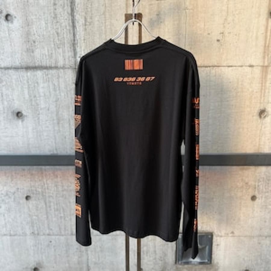 VTMNTS / ALL RIGHTS RESERVED LONGSLEEVE / BLACK(XS BLACK