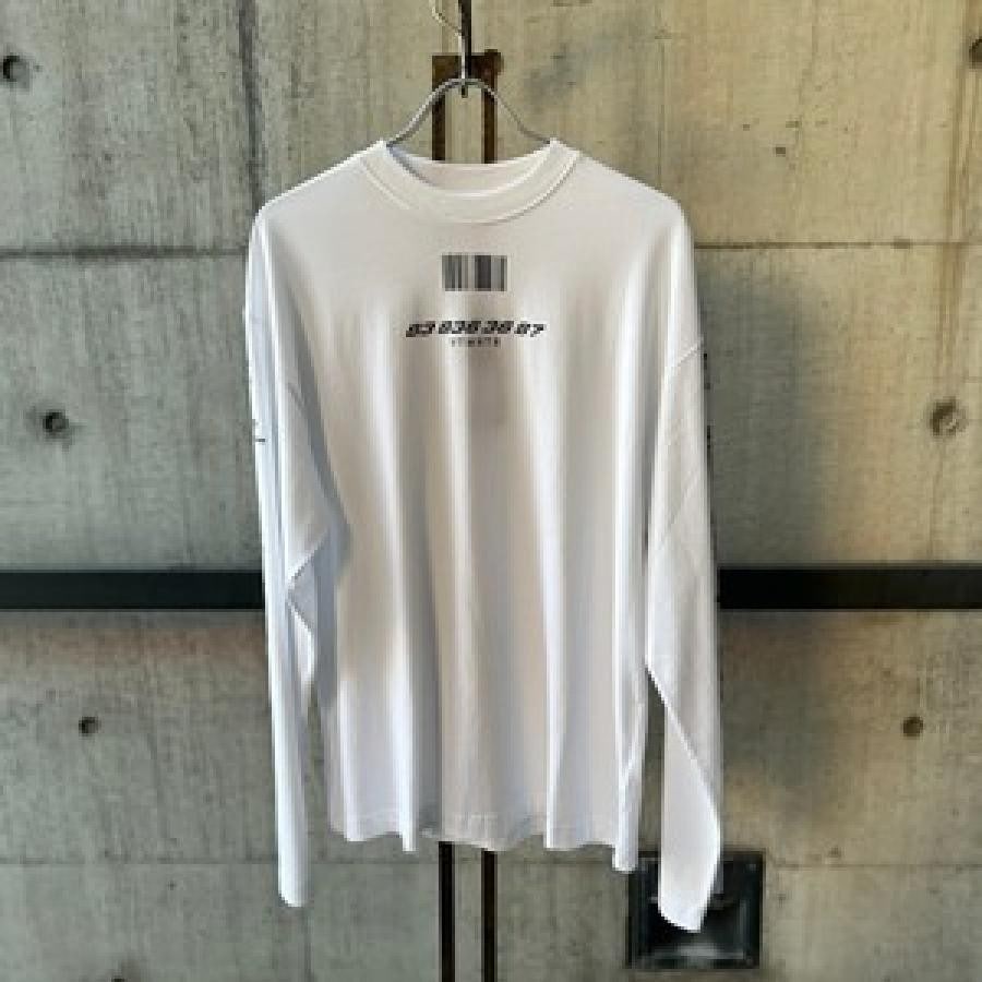 VTMNTS / ALL RIGHTS RESERVED LONGSLEEVE / WHITE