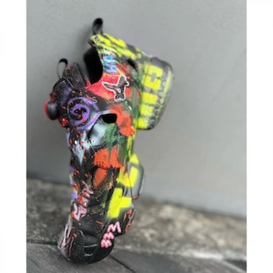VETEMENTS / GRAFFITIIN STAPUMPFURY / BLACK/MULTI BLACK/MULTI 42.5