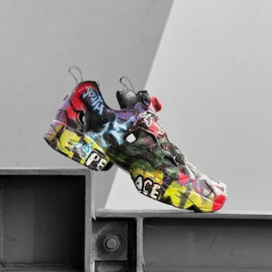 VETEMENTS / GRAFFITIIN STAPUMPFURY / BLACK/MULTI BLACK/MULTI 43