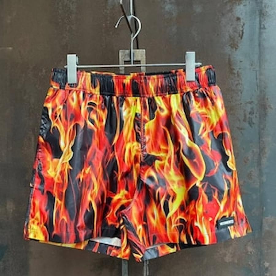 VETEMENTS / FIRESWIMSHORTS / FIRE×BLK FIRE×BLK S