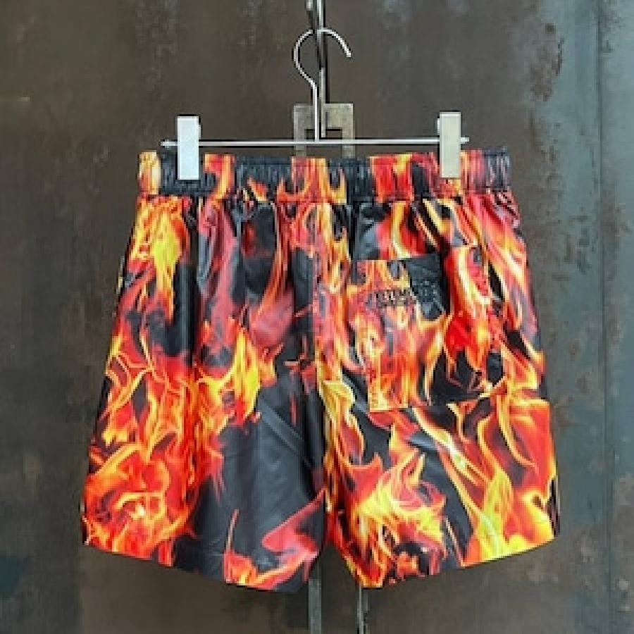 VETEMENTS / FIRESWIMSHORTS / FIRE×BLK FIRE×BLK M