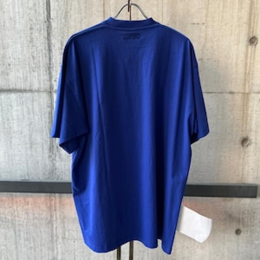 VETEMENTS / LOGOLABELT-SHIRT / BLUE/WHITE BLUE/WHITE XS