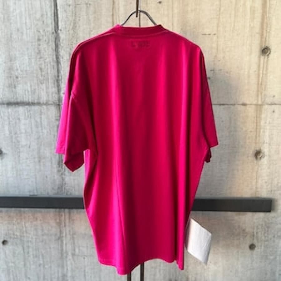 VETEMENTS / LOGOLABELT-SHIRT / PINK/ORANGE PINK/ORANGE XS