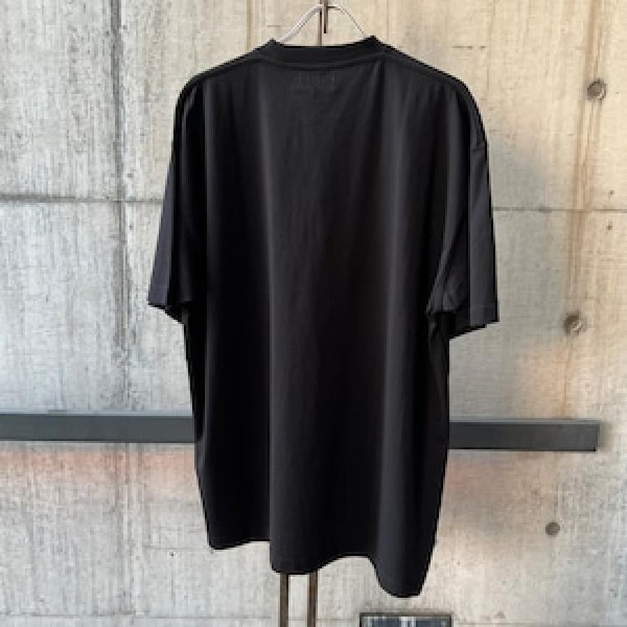 VETEMENTS / LOGOLABELT-SHIRT / BLACK/YELLOW BLACK/YELLOW XS