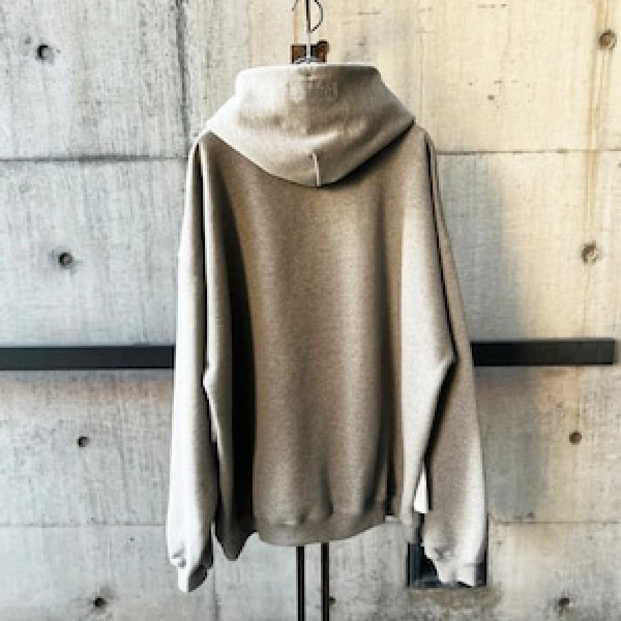 VETEMENTS / LOGOLABELHOODIE / GREY/NAVY(L GREY/NAVY)｜ AYIN