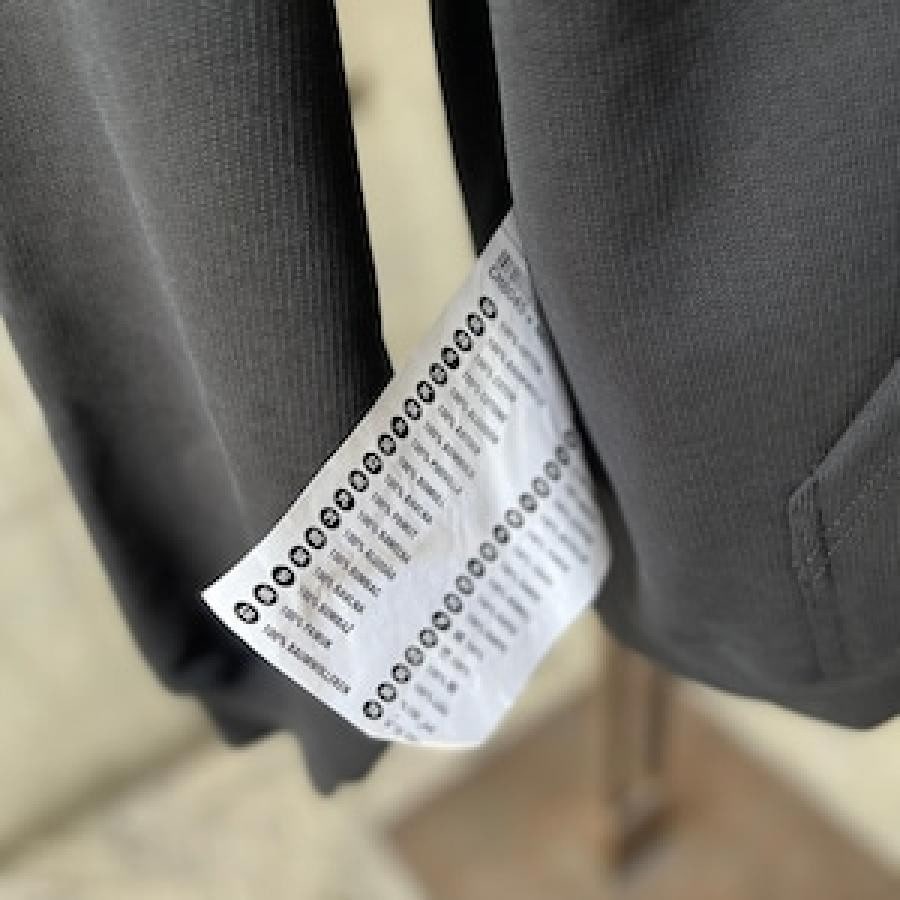 VETEMENTS / LOGOLABELHOODIE / BLACK/YELLOW BLACK/YELLOW L