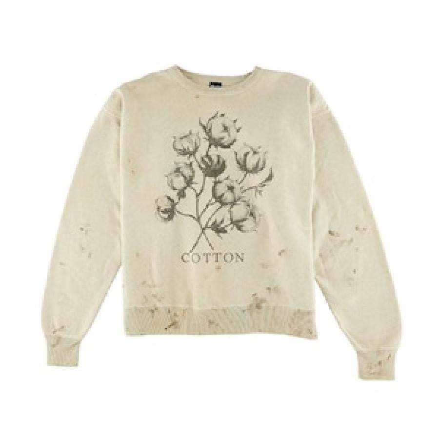 【SAINT TEARS】SAINT M×××××× / SWEAT SHIRT / GREY GREY XL