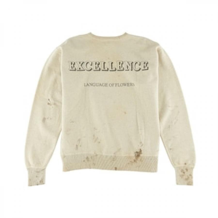 【SAINT TEARS】SAINT M×××××× / SWEAT SHIRT / GREY GREY XL