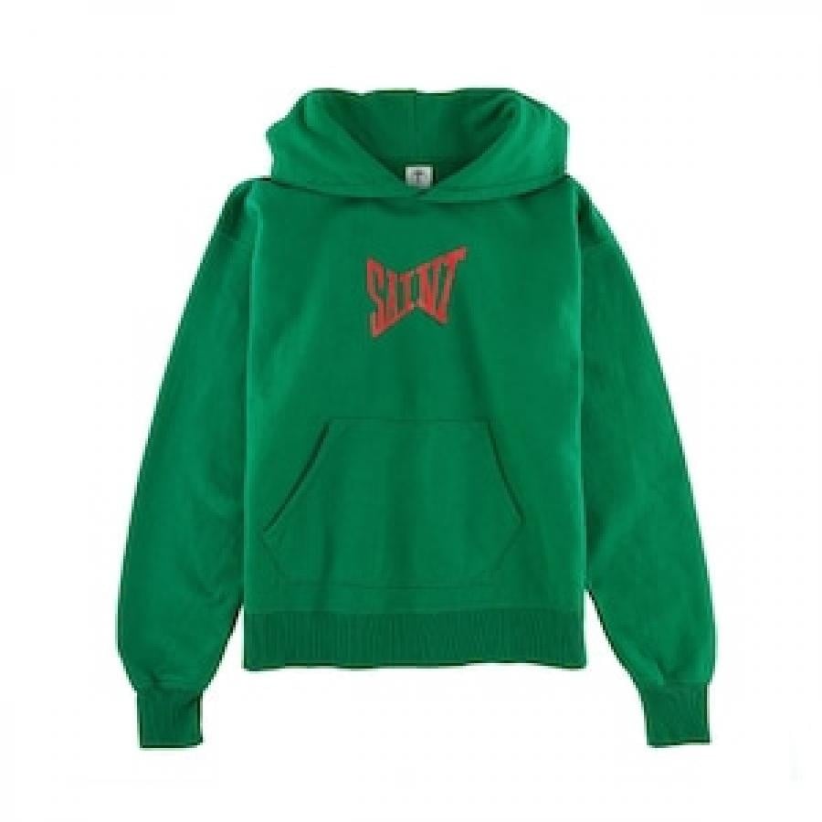 SAINT M×××××× / HOODIE/LOGO / GREEN GREEN XL