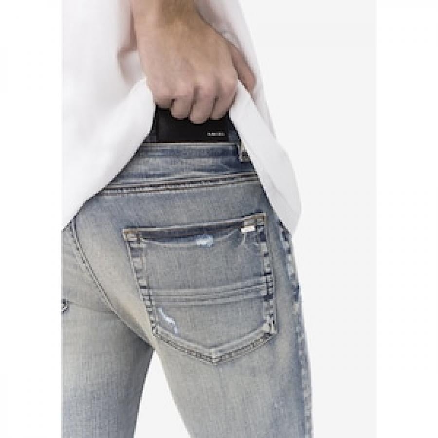 AMIRI / PLAID MX1 JEAN / BLUE BLUE 28