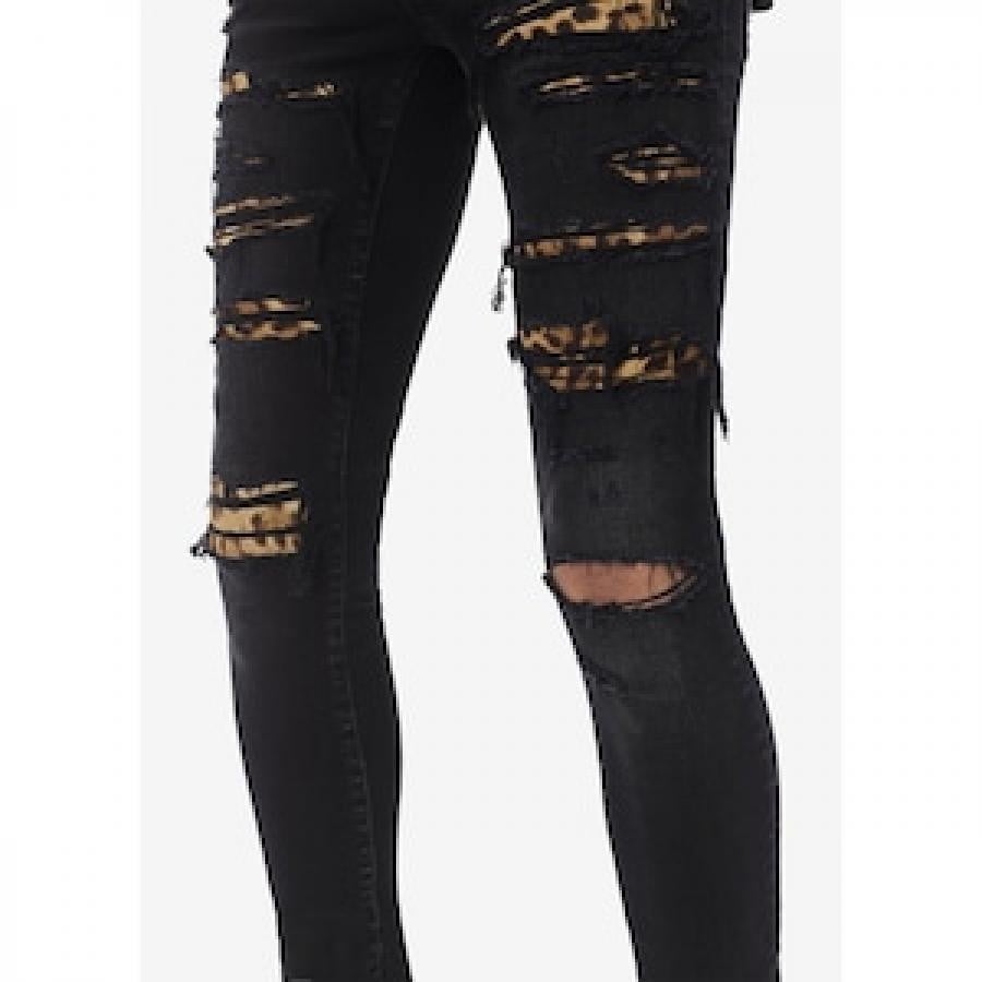 AMIRI / LEOPARD THRASHER JEAN / BLACK(30 BLACK)| AYIN AMIRI / LEOPARD THRASHER JEAN / BLACK(30 BLACK)| AYIN