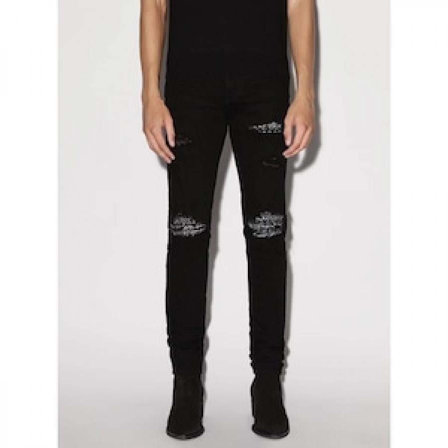 AMIRI / MX1 BANDANA JEAN / BLACK BLACK 31