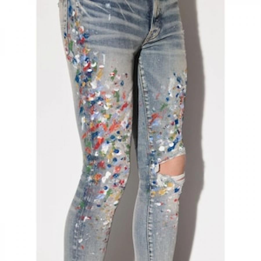 AMIRI / SKINNY PAINTER JEAN / INDIGO INDIGO 32