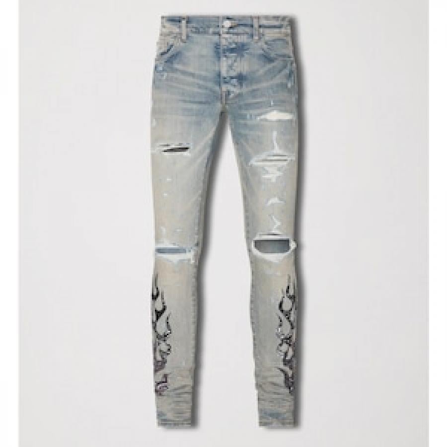 AMIRI / BANDANA FLAME JEAN / INDIGO