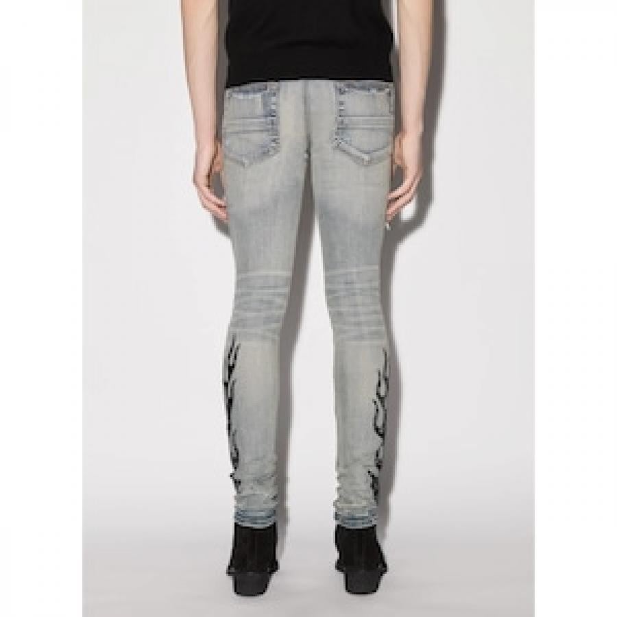 AMIRI / BANDANA FLAME JEAN / INDIGO INDIGO 30