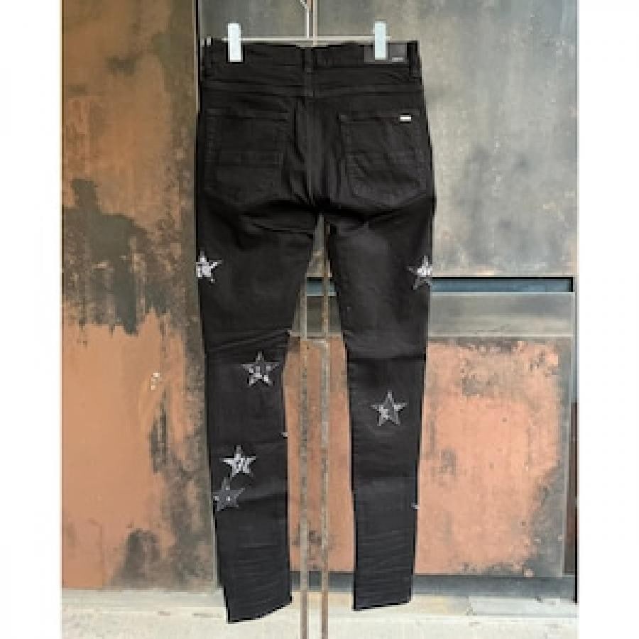 AMIRI / BANDANA STAR JEAN / BLACK BLACK 32