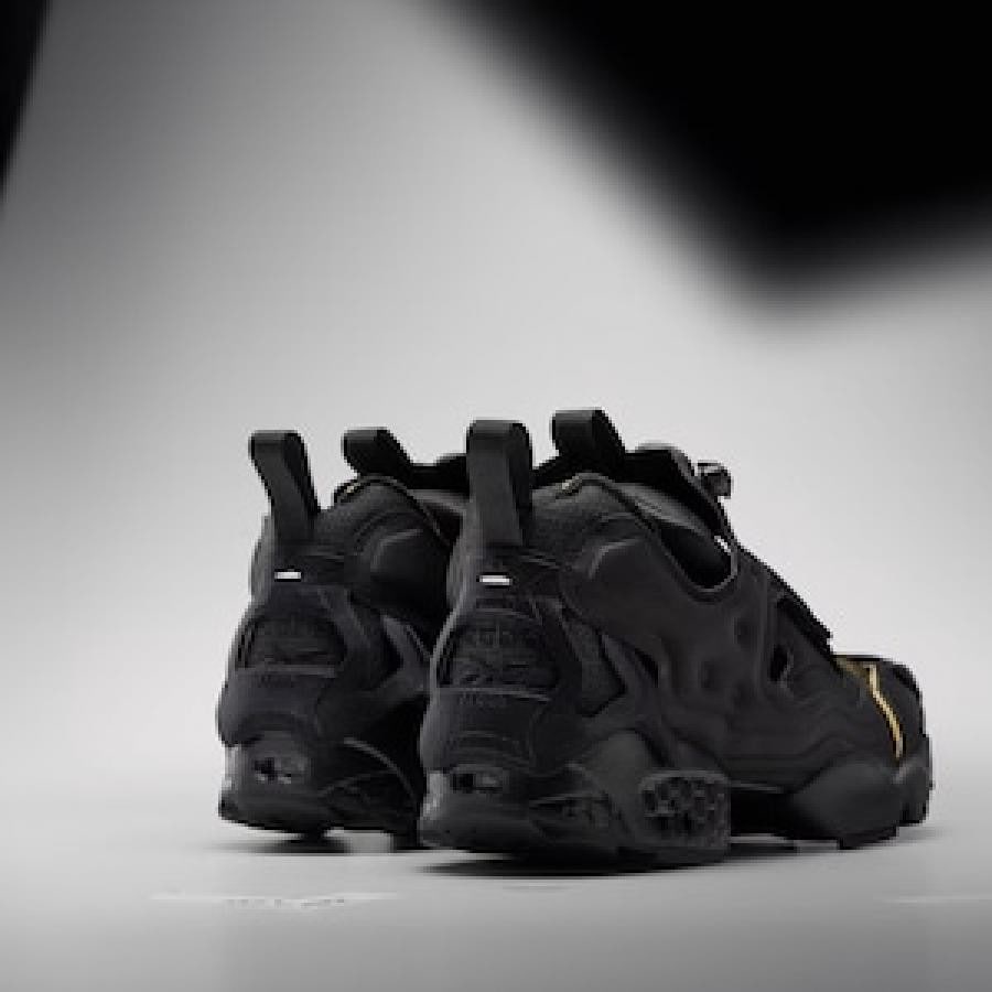 Maison Margiela × Reebok / Instapump Fury Maison Margiela Memory Of / BLACK BLACK UK9.5