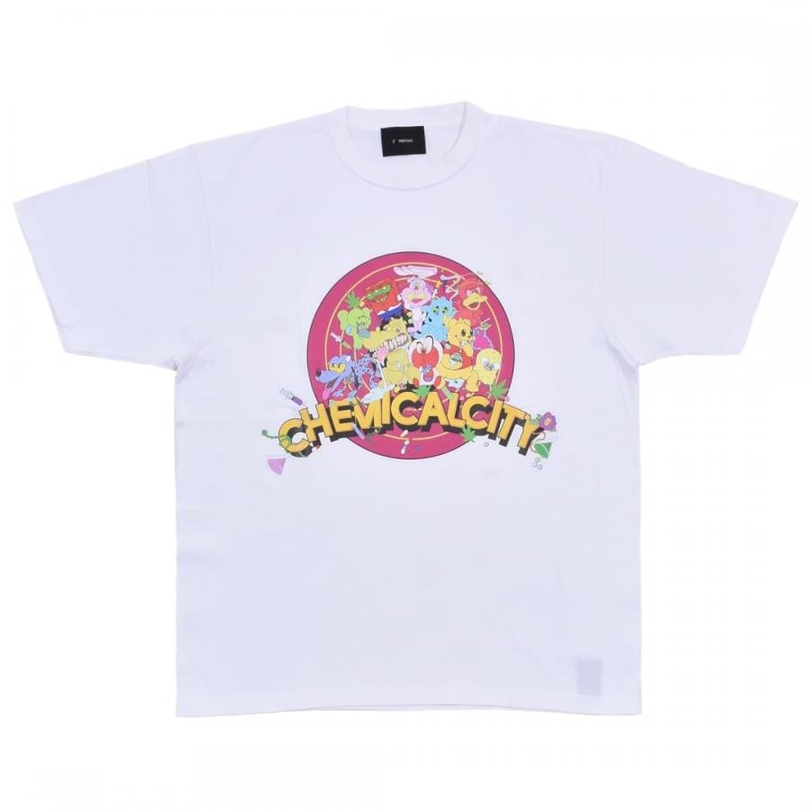 ZAC VARGAS / CHEMICAL CITY T-TYPE2 WHITE ONE SIZE